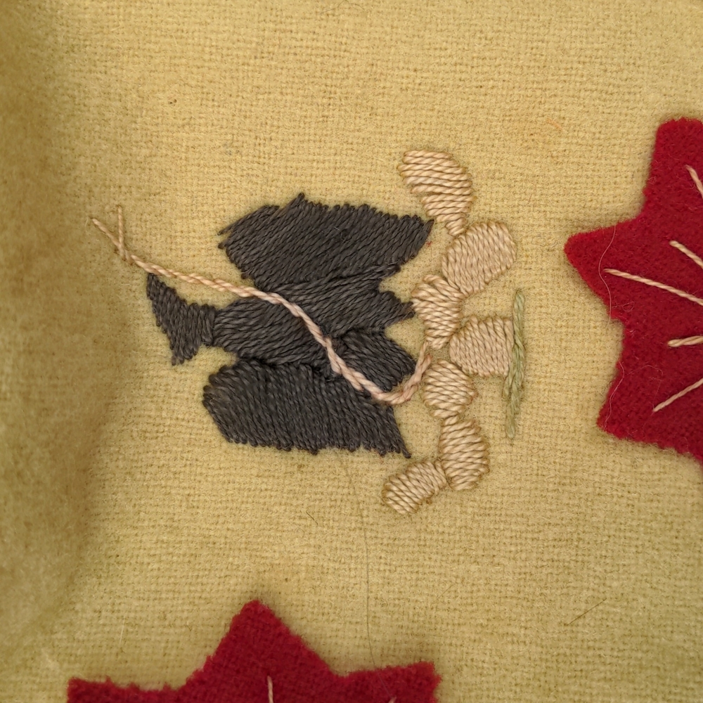 Handmade embroidered vintage wool blazer from Mexico. 40s/50s - Picture 9 of 10